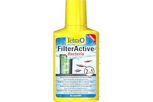 Tetra FilterActive 250 ml Contiene Batteri Vivi che Attivano il Filtro e che Riducono l'Accumulo di Impurità, Mantiene il Filtro Biologicamente Attivo