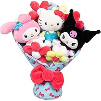 Hello Kitty and Friends - Bouquet di peluche da 12 pollici, 9 ...
