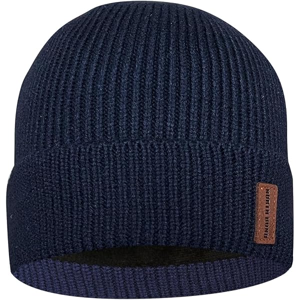 Berretto Invernale In Lavorato A Maglia – Unisex, Morbido Ed Elastico, Risvolto, Oltre 10 Colori (Nero, Rosso, Grigio, Rosa E Altri)