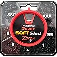 Zwim - Box Shot 7 Division Split Shot Fishing Weights - AAA BB SSG No.1 No.4 No.6 No.8 For Carp and Coarse Angling - Made From Soft Metal Alloy [40-7DIV]