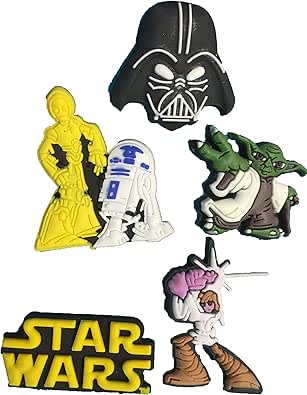 star wars crocs charms