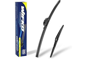 ‎WIFKO Wifko Scheibenwischer Kompatibel für Toyota Yaris MK3 2012-2019, Wischerblätter Vorne + Hinten, Set Frontscheibenwischer und heckscheibenwischer, Auto Scheibenwischer Zubehör