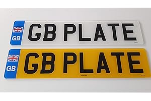 GRACE NNVG Par estándar GB Número Euro Placas 100% MOT obediente - Car / Van