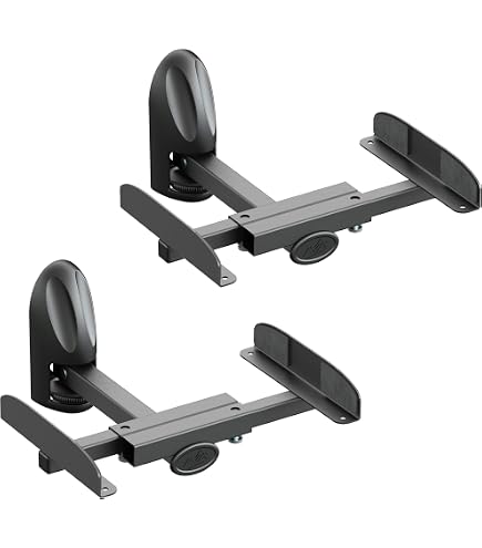 Supports Enceintes Murales B-TECH BT77 - Sabots Latéraux - Paire - Neufs