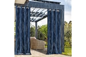 ZJXSNEH Tenda Da Esterno Impermeabile Con Linguetta Superiore Isolata Termicamente Tenda Oscurante Per Patio Giardino Veranda Veranda Gazebo Tibetano larghezza 120 x Alto 160cm 1PC