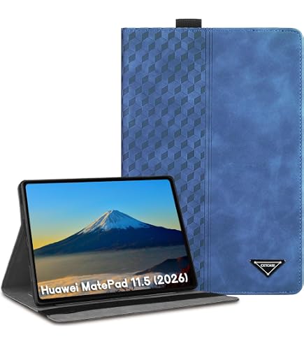ebestStar - Cover per Huawei MatePad 11 (2021), Custodia Protezione Flip Magnetica, Slim Case Sottile Pelle PU, Nero