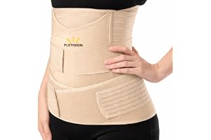 PLETHEON 3-i-1 postgraviditet magbä för kvinnor – postleverans mage, midja och bäckenstöd | postpartum magkompression formkläder