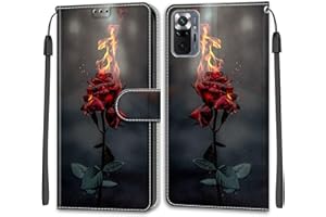 SIENIANLINE Carcasa para Xiaomi Redmi Note 10 Pro MAX/Note 10 Pro, Premium Cuero Flip Folio Carcasa Case, [Función de Soporte] [Protección Completa] para Xiaomi Redmi Note 10 Pro MAX/Note 10 Pro