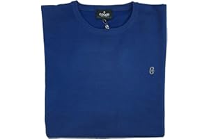 Coveri Maglioni Maglioncini Uomo Taglie Forti comode Tinta Unita Girocollo 3X 4X 5X 6X