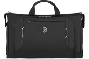 VICTORINOX Werks 6.0 Deluxe Business Garment Sleeve, Kleidersack, Damen/Herren, 15" Laptopfach, 12 x 51 x 35 cm, 22 l, Schwarz
