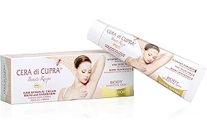Cera di cupra Crème Dépilatoire pour aisselles et bikini, 140 ml