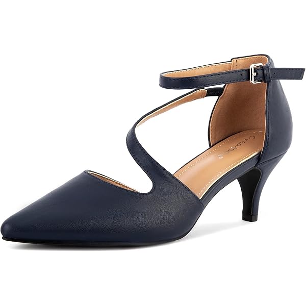 Escarpins Femme HEUIVZAR Talon Carré 3.5cm - Suède Slip-on