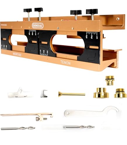 General Tools & Instruments 846 EZ Jointer Clamps, 2-Pack - For Straightening Crooked Boards On A Table Saw