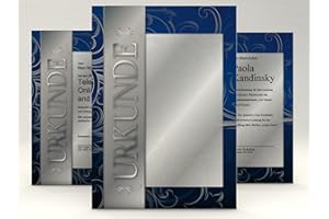 ‎PAPERANDPICTURE.DE Urkundenpapier "Silber" 50 Blatt | klassisch | für Urkunden Zertifikate | DIN A4 190g/qm | hochwertig | Briefpapier | Kartonpapier | certificate paper | Blanko Urkunde | Anerkennung Papier