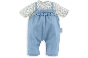 Corolle - Blouse et Salopette, vêtements, pour poupon 36cm, dès 2 ans, 9000141200