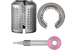 YTCHYYSK Upgraded Hair Dryer Outer Filter Cage Replacement with Cleaning Brush for Dyson Airwrap Accessories HD01 HD03 HD08 HD15