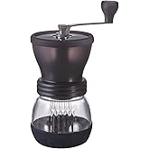 Hario MSCS-2DTB Skerton Hand Coffee Grinder, Glass