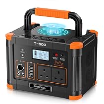 thumbnail image 2 of Straxelle 700W Portable Power Station 519Wh - Solar Generator With AC/DC/USB/Type-C, For Camping, Emergencies, RV (Solar Panel Sold Separately) 2 of 13