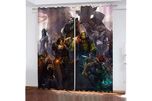 SMNVCKJ Tende oscuranti con occhielli per camera da letto, set da 2 pezzi per camera da letto (12,100 x 140 cm)