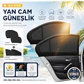 Vehicle Sunshade Car Curtain Side Glass Curtain Anti-Sun Fly Screen For In-Car Sunshade (2)