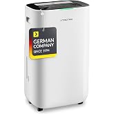 TROTEC &Ccedil;ift Nem Alma Cihazı ve Hava Temizleyici 20L/G&uuml;n TTK 70 HEPA, 45 m&sup2;/110 m&sup3;'e kadar odalar i&ccedil;in. 6,5L Tank, HEPA Filtre