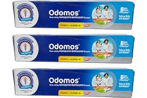 Dabur 3 Advanced Odomos Mosquito Repellent Cream 50G X 3 = 150G