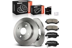 ‎FRANKBERG Frankberg Bremsensatz inkl. 2x Bremsscheiben + 4x Bremsbeläge Hinten Kompatibel mit Astra G CC T98 Astra G Caravan T98 Astra H A04 Astra H Caravan Replace# 9196587