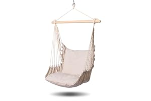 Hobea-Germany Hammock Chair with 2 Cushions