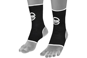 SNK SPORTS Ankle Braces Ankle Support – Muay Thai Ankle Support for Martial Arts, Gym – Durable and Reliable Boxing Gear – Kick Boxing, MMA & Combat Sports (S/M)