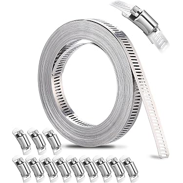 Bergen Schlauchklemmen-Set 3-teilig – Für Bremsen, Heizung & Klima, Aus Nylon, Größen 6,35 Cm, 17,8 Cm, 25,4 Cm