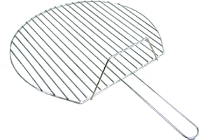 IMEX EL ZORRO 70873 – Griglia zincato Rotondo, Diametro 70 cm, Colore: Argento