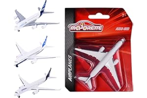 Majorette 57980 - Modellino Aereo Di Linea Licenza (Sogg.Casuale), Modelli assortiti, 1 pezzo