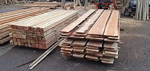 SCHWARTENBRETT L&Auml;RCHE BRETT BOHLE UNBES&Auml;UMT RUSTIKAL DEKO ZAUN RETRO 200cm (4)