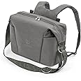 Stokke Xplory X Changing Bag, Rich Black - Doubles As Shoulder Bag or Backpack - Includes Foldable Changing Mat & Pouch Bag - UPF 50+, Water Repellent, Easy to Clean