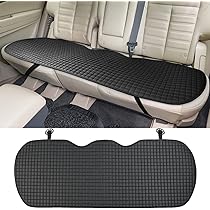 Waterdicht Autostoelkussen - Set Van 2, Universele Stoelhoezen Voorstoelen Autostoelbeschermer Zitkussen Krasbestendig Autostoelhoes Antislip Onderlegger Pu Leer Zwart