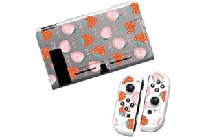 BAYINBROOK Cover per Switch, Custodia Switch, Switch Cover, Switch Custodia, Switch Custodia, Materiale TPU Ultrasottile, Immagini a Colori ad Alta Definizione, Mai Sbiadite (F)