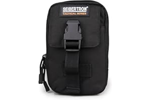 ‎SEIBERTRON Seibertron 6.3 Inch Tactical Molle Belt Bag Credit Card Mobile Phone Case