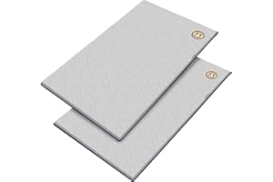 GuineaDad Liner | Forros de vellón de Conejillo de Indias | Ropa de Cama de Conejillo de Indias | Funda de Bolsillo para madriguera | Bambú Extra Absorbente | Parte Inferior Impermeable (C&C 2x1