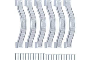 TsunNee 12PCS Shiny Crystal Cabinet Handles, Rhinestone Drawer Pull Handles, Modern Cupboard Bow Pulls, Furniture Door Pull Handles, 96mm 3.78 Inches Hole Distance