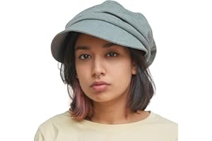 CHARM Cappello da Sole Donna Cotone Organico - Visiera Pieghevole Primavera Estate, Protezione UV e Pelle Sensibile alle Chemio