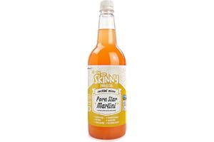 THE SKINNY FOOD CO Skinny Food Co Sugar-Free Porn Star Martini Skinny Cocktail Mixer – 1 Litre - Low Calorie, 0g Sugar - Vegan, Gluten-Free & Keto Friendly - Tropical flavour with Mango, Passion Fruit & Orange