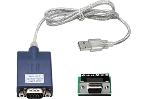 SinLoon Cable adaptador de puerto serie USB a RS485 con chipset FTDI de 6 posiciones para la conexión de monitoreo de tarjetas de control de acceso industrial (0,92 m)