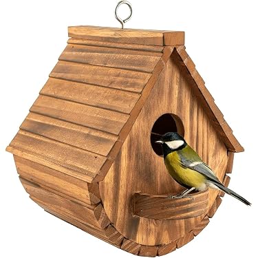 DUVO Duvoplus Nichoir Mésange Kit En Boîte 12,5x14,5x36cm Brun - À Monter Soi-Même