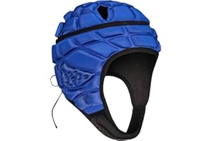 NICEYEA Soft Shell Football Rugby Headguard Foam Cotton Head Protective Soft Padded Headgear Soccer No Bump Cap for Kids Youth