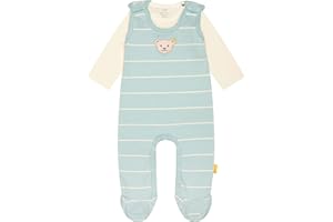 ‎STEIFF Steiff Baby - Jungen Set Strampler mit Fuss + T-shirt Langarm Set Strampler + T-Shirt langarm