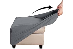 YEKUHE Hockerbezug Quadratisch Ottomane Schonbezug Quadratische Stretch Hocker Bezug Hocker Bezug für Ottomane Überzug Hockerbezug Quadratische Ottomane Abdeckungen ( Color : #3 , Size : 70x70cm/28x28in )