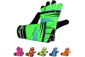 WARRIOR GEARS WARRIOR - Junior Football Goalkeeper Gloves For Boys Kids Children Adult Soccer Goalie Gloves Protection Super Grip Palms