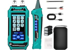 Abestop ET728 Netzwerkkabeltester Mehrere Funktionen PoE-Funktion Kabellängenmessung für die Kabelreparatur von Heim- und öffentlichen Netzwerkkabeln