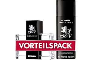 ULTIMATE BLACK Otto Kern® Signature Men | Vorteilspack: Eau de Toilette und Deo für einen souveränen, eleganten und klassischen Auftritt | Otto Kern Eau de Toilette 50ml & Deo 150ml