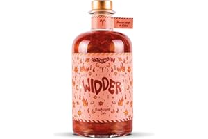 CRAFT CIRCUS AstroloGin® - Für jedes Sternzeichen | Farbiger Glitzer Gin mit Holunder & Johannisbeere | Premium Gin aus Deutschland | 41% Vol (1 x 0,5l) (Widder)